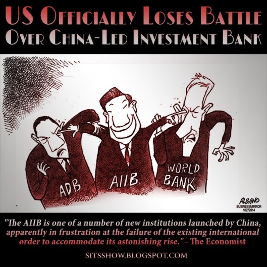 US Losses Battle or AIIB MEME